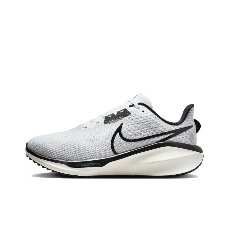 Nike Air Zoom Vomero 17 Breathable Low Top Casual Running Shoes Women's White Black-0