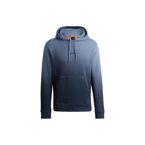 HUGO BOSS Sweatshirts Men Natural Blue