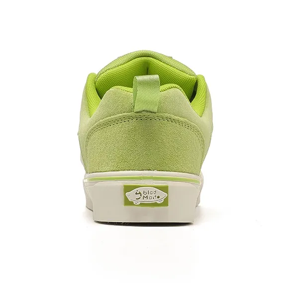 BladMaste Slip Resistant, Abrasion Resistant, Lightweight Low Top Skateboard Shoes Unisex Apple Green-3