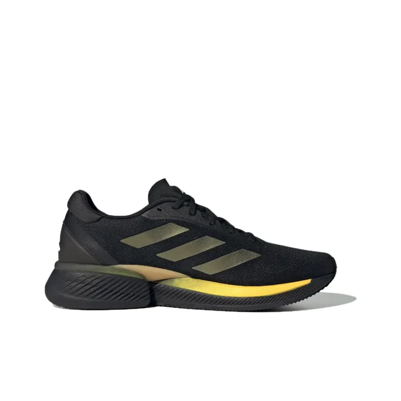 Adidas Supernova Eterno Anti Slip Wear Resistant Low Top Running Shoes Men's Black Gold-2