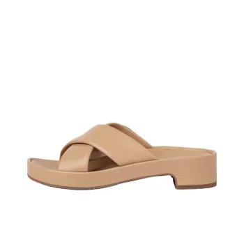 Pedro García Slip-Resistant Slide Slippers Women's Beige
