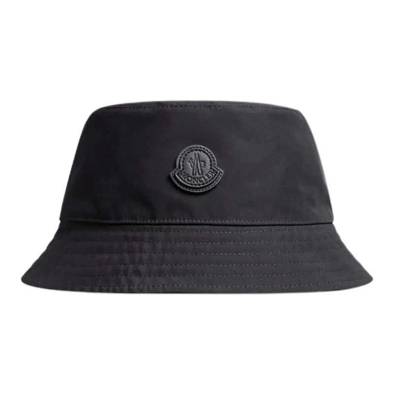 Moncler Logo Patch Bucket Hat-0