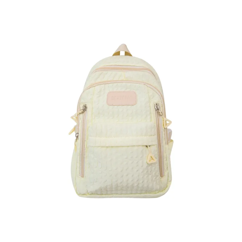 KAMLUI Nylon Backpack Laptop Bag Mini Women's Multicolor-17