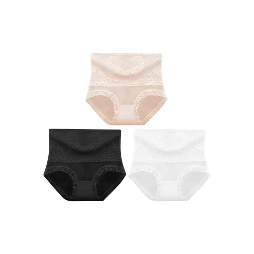 Flowers In Water Underpants Women's 3 Pack