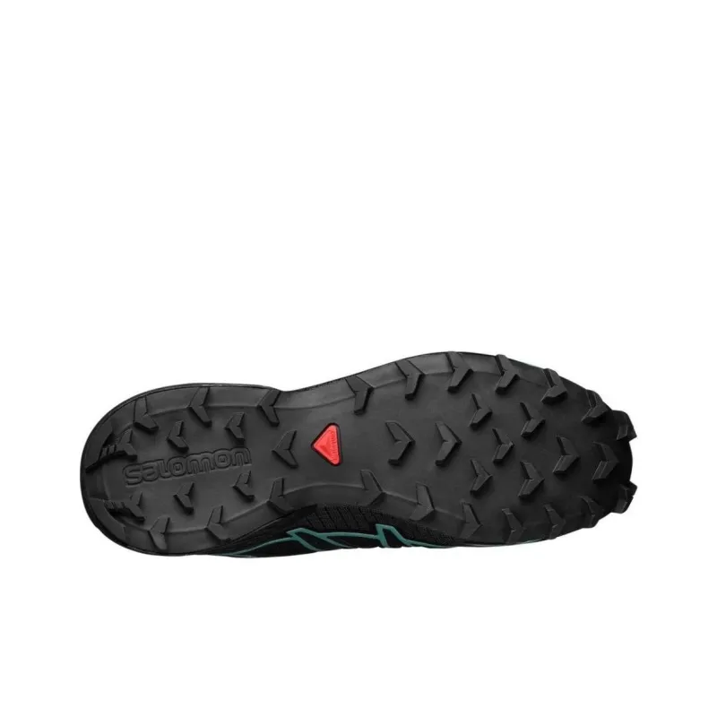 SALOMON CROSS Anti-Slip Wear-Resistant Low-Top Running Shoes Women's Black-4