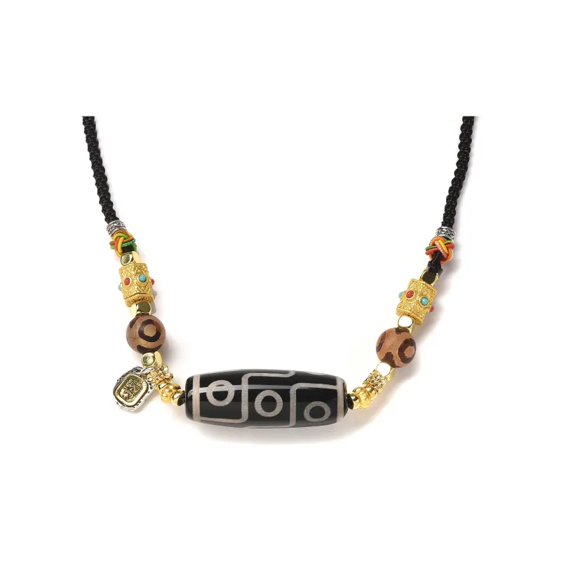Abby's Wonderland Agate Jade Necklaces Unisex-0