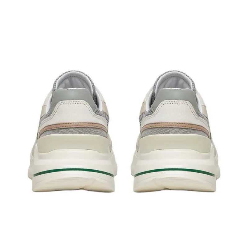 D.A.T.E Low-Top Casual Shoes Men's Greige-4