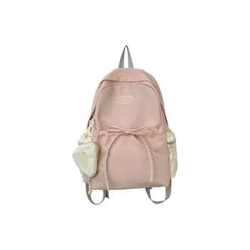 KAMLUI Nylon Fabric Backpacks Backpack Regular Unisex Pink Purple
