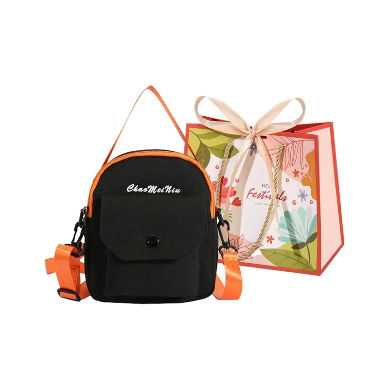 Cwatcun Nylon Shoulder Bag Women's White/Black/Brown/Green-6