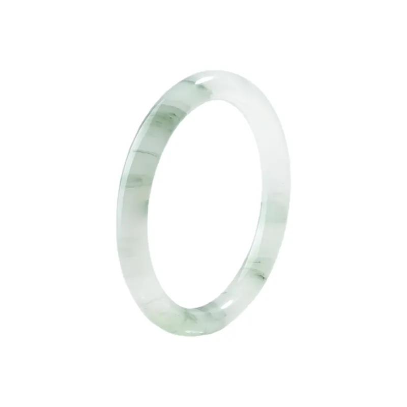 Artisan Lock Heart Jade Tianshan Jade Bangles Women's-3
