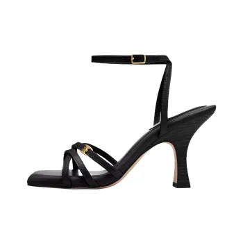 COACH Kelsey Strap Sandals 9cm Women's Black