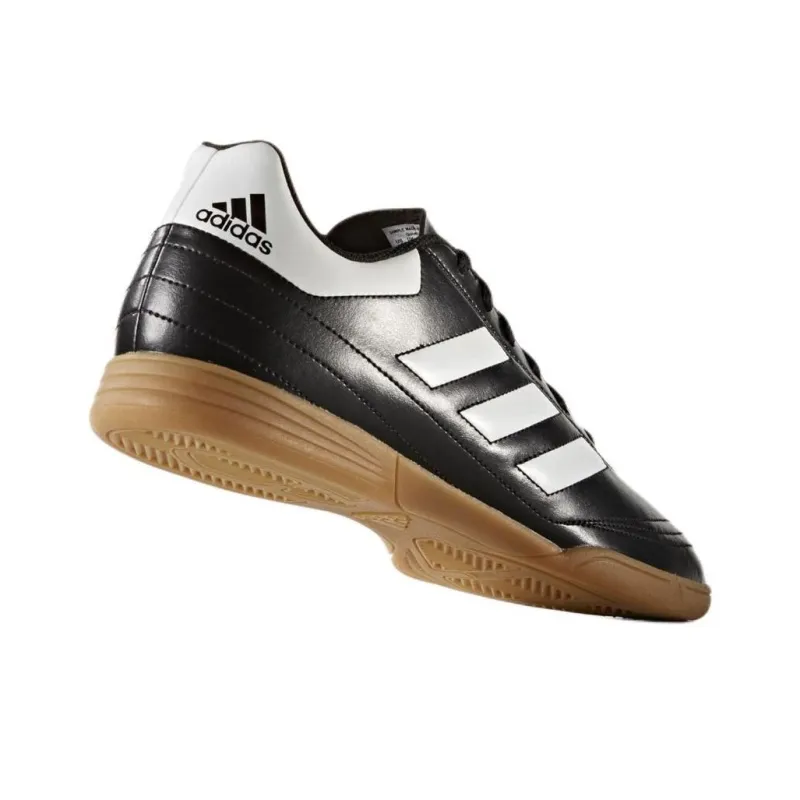 Adidas Goletto 6 Anti Slip Wear Resistant Soccer Shoes Men's Black White-3