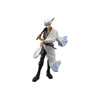 MegaHouse Gintoki Sakata G E Gintama Doll Ornament, Including Base, 27.7cm Scale Figures Medium