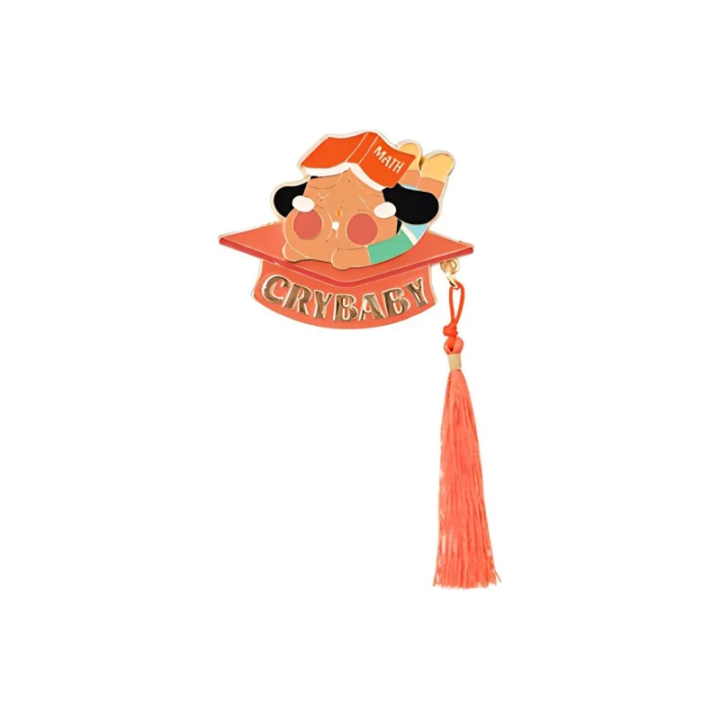 POP MART CRYBABY Sunset Concert Collection Badge Blind Box Products Single Mystery Box/Full Box 6 Pcs-6