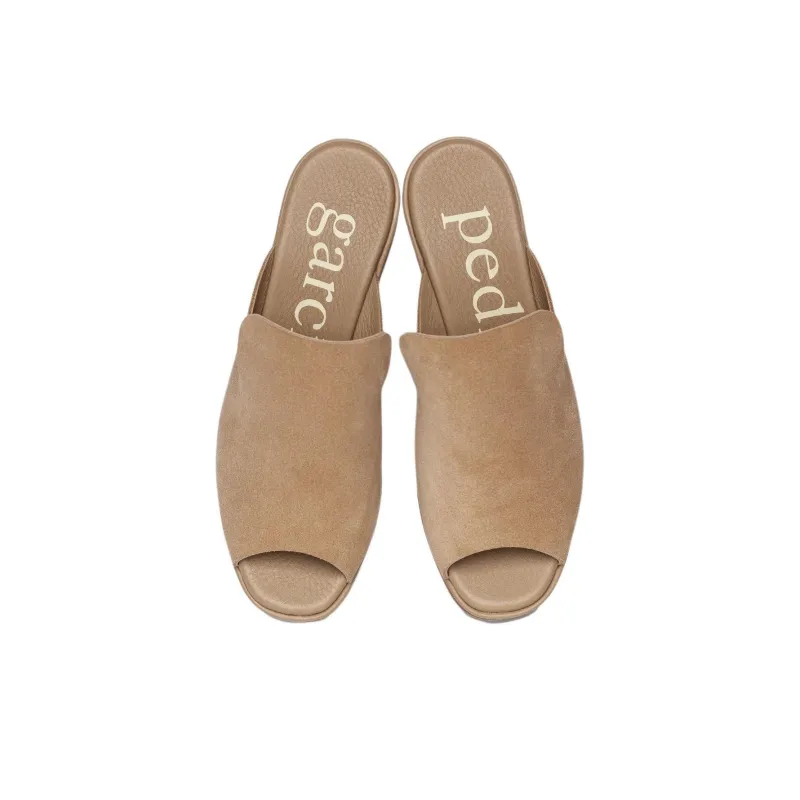 Pedro García Other Slip-Resistant Slide Slippers 6cm Women's Beige-4