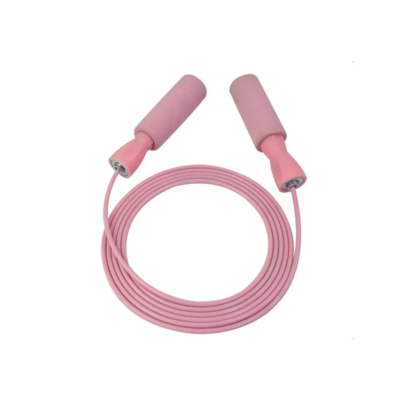 PUIU Fitness Training Jump Ropes Adults PVC Steel Wire Cord Foam Controller-3