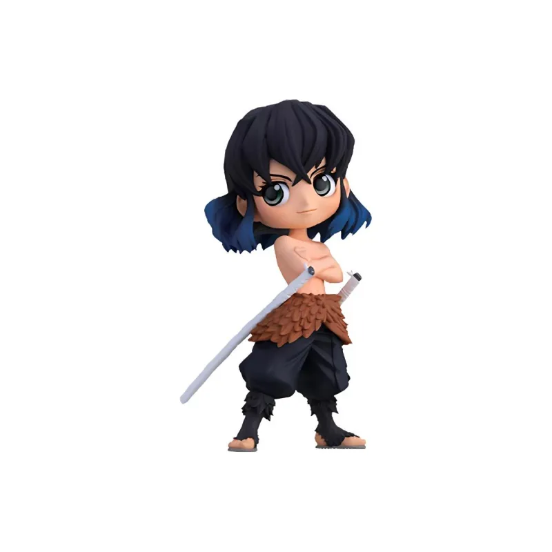 BANPRESTO Inosuke Hashibira QPOSKET Collection Glass Factory Chibi Figures 14cm-0