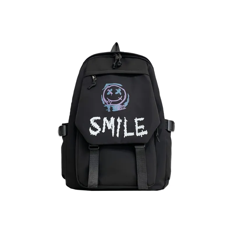 GEERDUN Composite Cloth Backpack Unisex White Style 1/White Style 2/Black Style 1/Black Style 2-3
