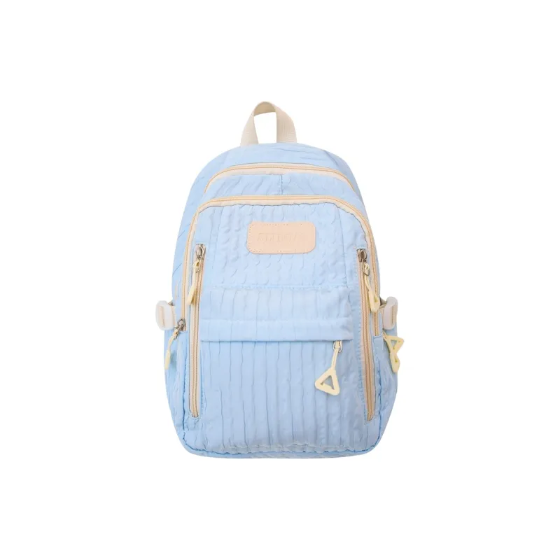 KAMLUI Nylon Backpack Laptop Bag Mini Women's Multicolor-8
