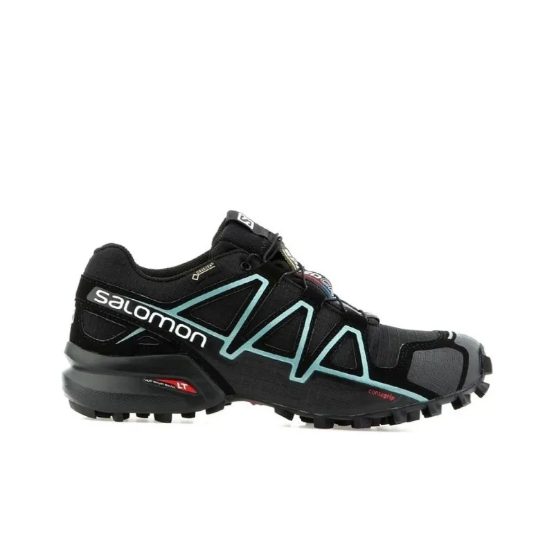SALOMON CROSS Anti-Slip Wear-Resistant Low-Top Running Shoes Women's Black-1