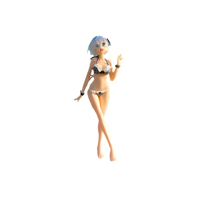 BANPRESTO Rem Glass Factory Zero Starting Life In Another World Swimsuit Rem Scale Figures 22cm-0