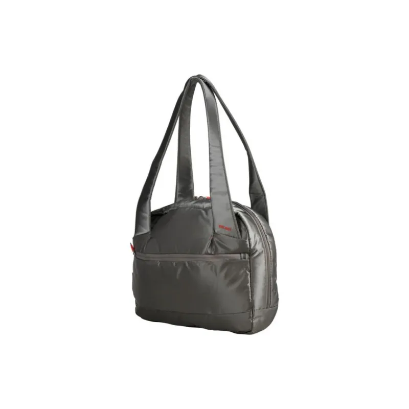 DELSEY Polyester Crossbody Handbag Shoulder Bag Women's Purple Gray-2