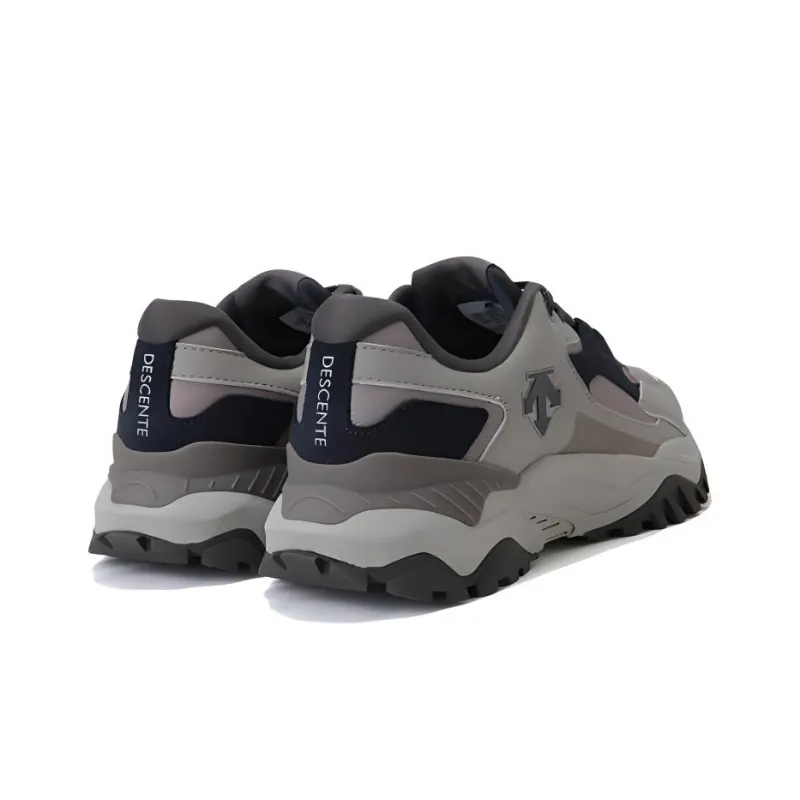 DESCENTE Plozen Cushioning, Wear Resistant Low Top Running Shoes Unisex Dark Gray-3