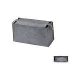 Original Fleece-Lined Dior Mini 26.5 Graphite Gray with Lid Style