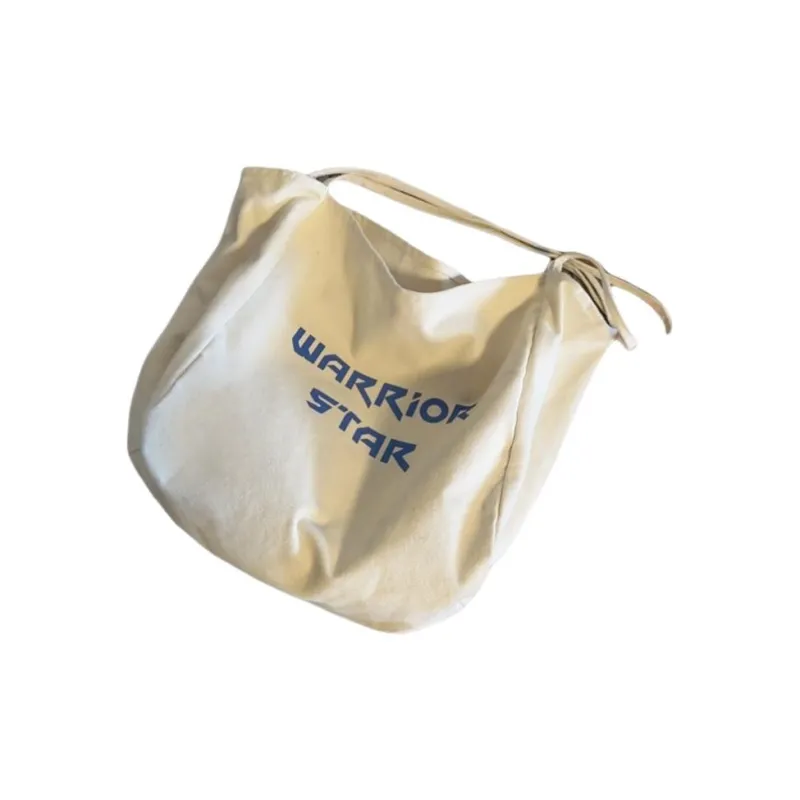 Warrior Canvas Bag Handbag Shoulder Bag Women's White-2