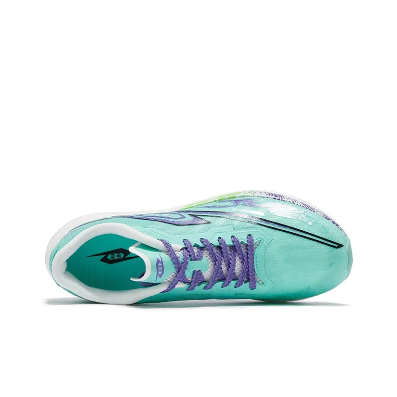 TANSHEZHE Cheetah 1.0 Running Shoes Unisex Low Top Purple Cyan-2