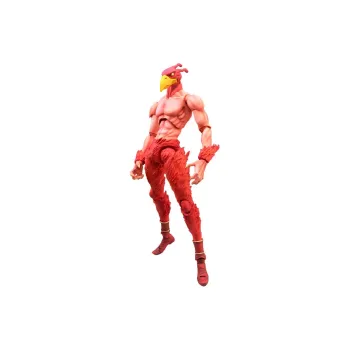Medicos Super Action Statue JoJo's Bizarre Adventure Part 3 Stardust Crusaders Magician's Chozokado Re-Run Action Figure Red