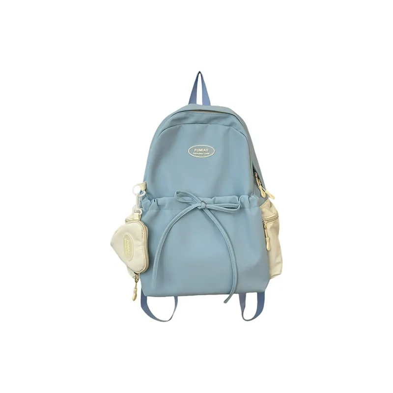KAMLUI Nylon Fabric Backpacks Backpack Regular Unisex Pink Purple-26
