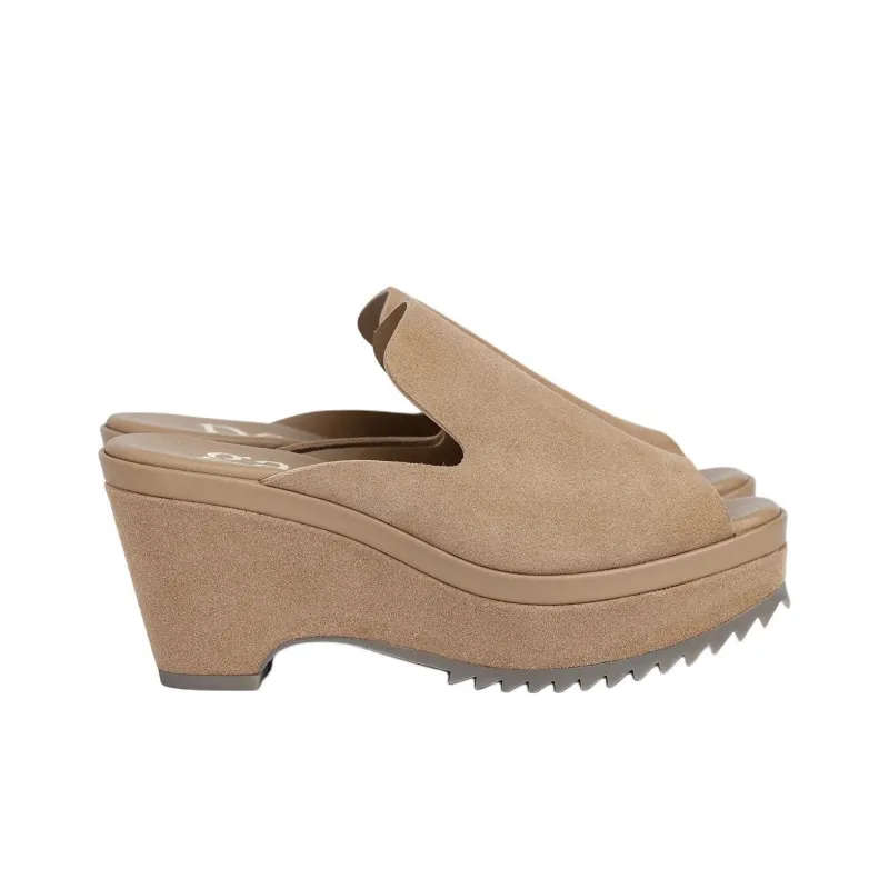 Pedro García Other Slip-Resistant Slide Slippers 6cm Women's Beige-2