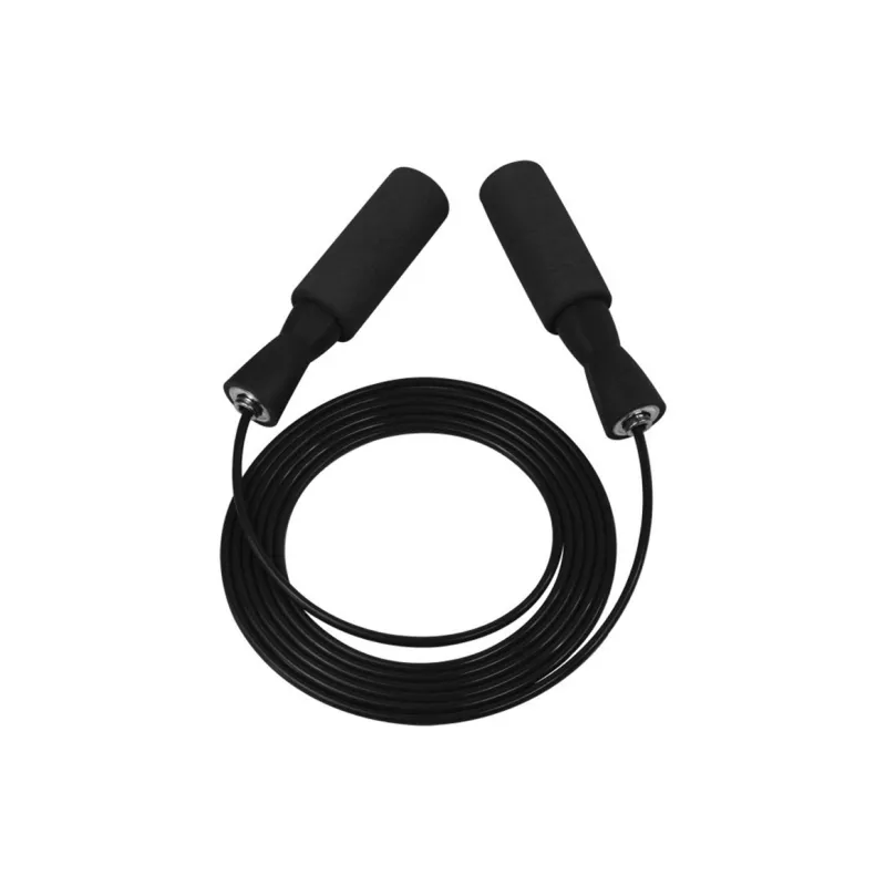 PUIU Fitness Training Jump Ropes Adults PVC Steel Wire Cord Foam Controller-1