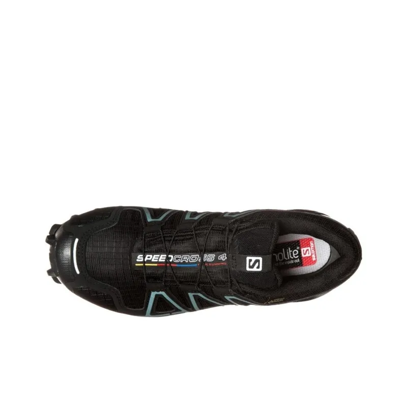 SALOMON CROSS Anti-Slip Wear-Resistant Low-Top Running Shoes Women's Black-2