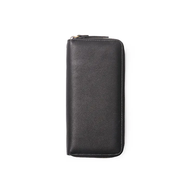 LARTIGENT Cow Leather Clutch Regular Men's Black/Royal Blue-0