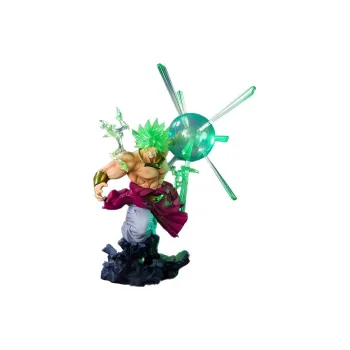 BANDAI Broly Bandai Dragon Ball Figuarts Zero Super Saiyan Lute Warrior Scale Figures 32cm