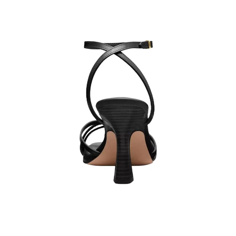 COACH Kelsey Strap Sandals 9cm Women's Black-3