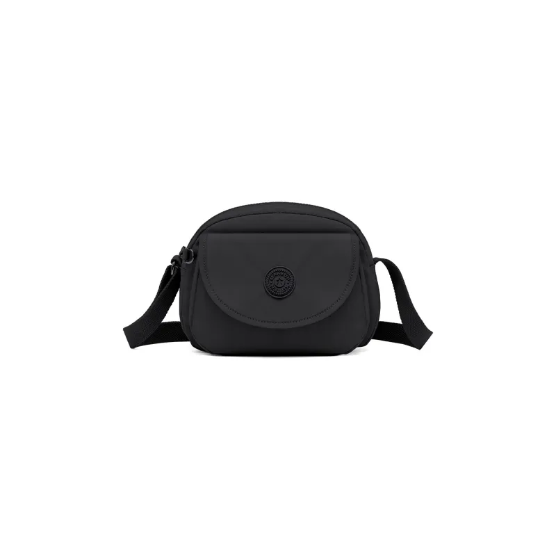 MAKEUP KITTEN Nylon And Synthetic Leather Shoulder Bag Crossbody Bag Regular Women's Black/Pink Purple-10