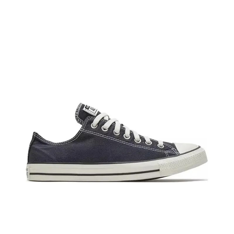 Converse All Star Anti Slip Wear Resistant Low Top Canvas Shoes Unisex Dark Blue-1