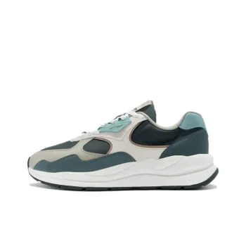 XTEP Lightyear Wear-resistant And Lightweight Low-Top Casual Shoes Men's Black Beige Green
