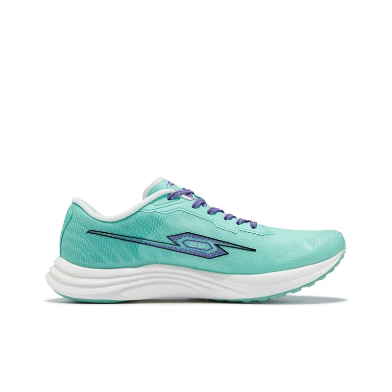 TANSHEZHE Cheetah 1.0 Running Shoes Unisex Low Top Purple Cyan-1