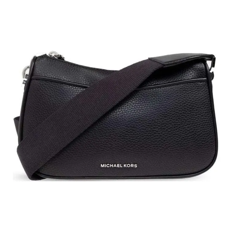 MICHAEL KORS Jet Set Leather With Polyurethane Shoulder Bag, Crossbody Bag Women's Black-0