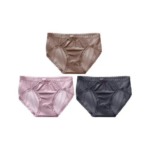 Flowers In Water Underpants Women's 3 Pack