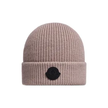 Moncler Logo Patch Beanie