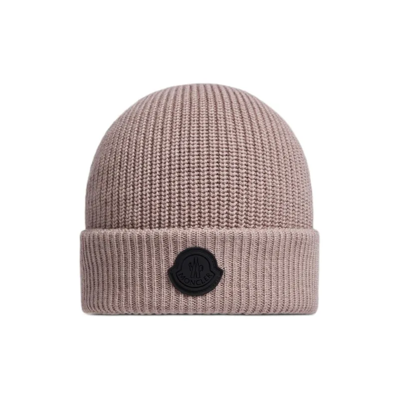 Moncler Logo Patch Beanie-0