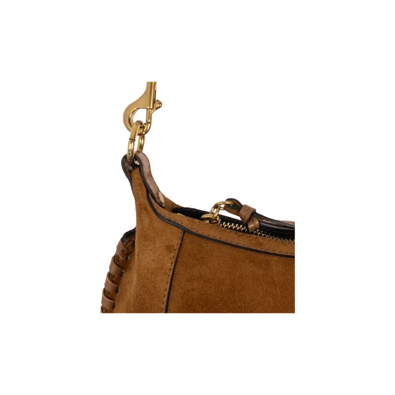 ISABEL MARANT Oskan Zipped Shoulder Bag-4