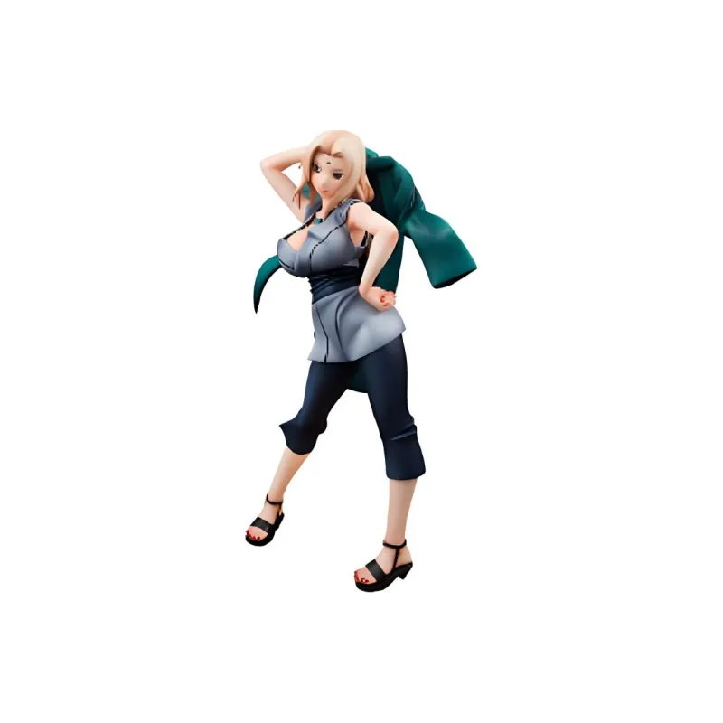 MegaHouse Tsunade Mh Gem Naruto Konoha Fifth Hokage Three Great Shinobi Scale Figures 20cm-1