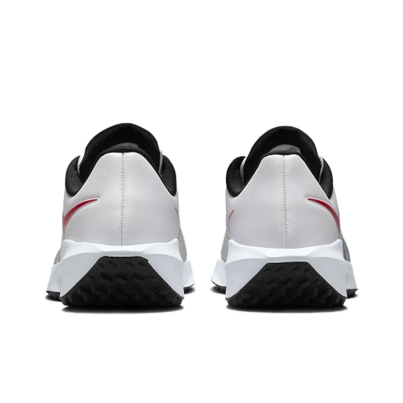 Nike Infinity G Abrasion Resistant Breathable Low Top Golf Shoes Unisex White Red-3