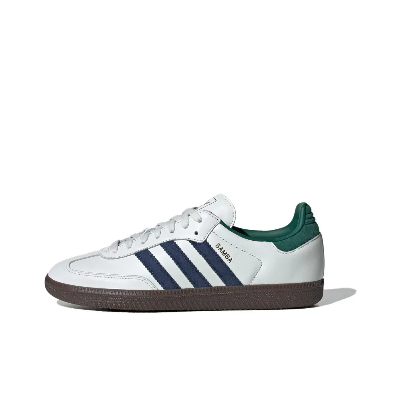 Adidas Samba Og Black White Collegiate Green-0